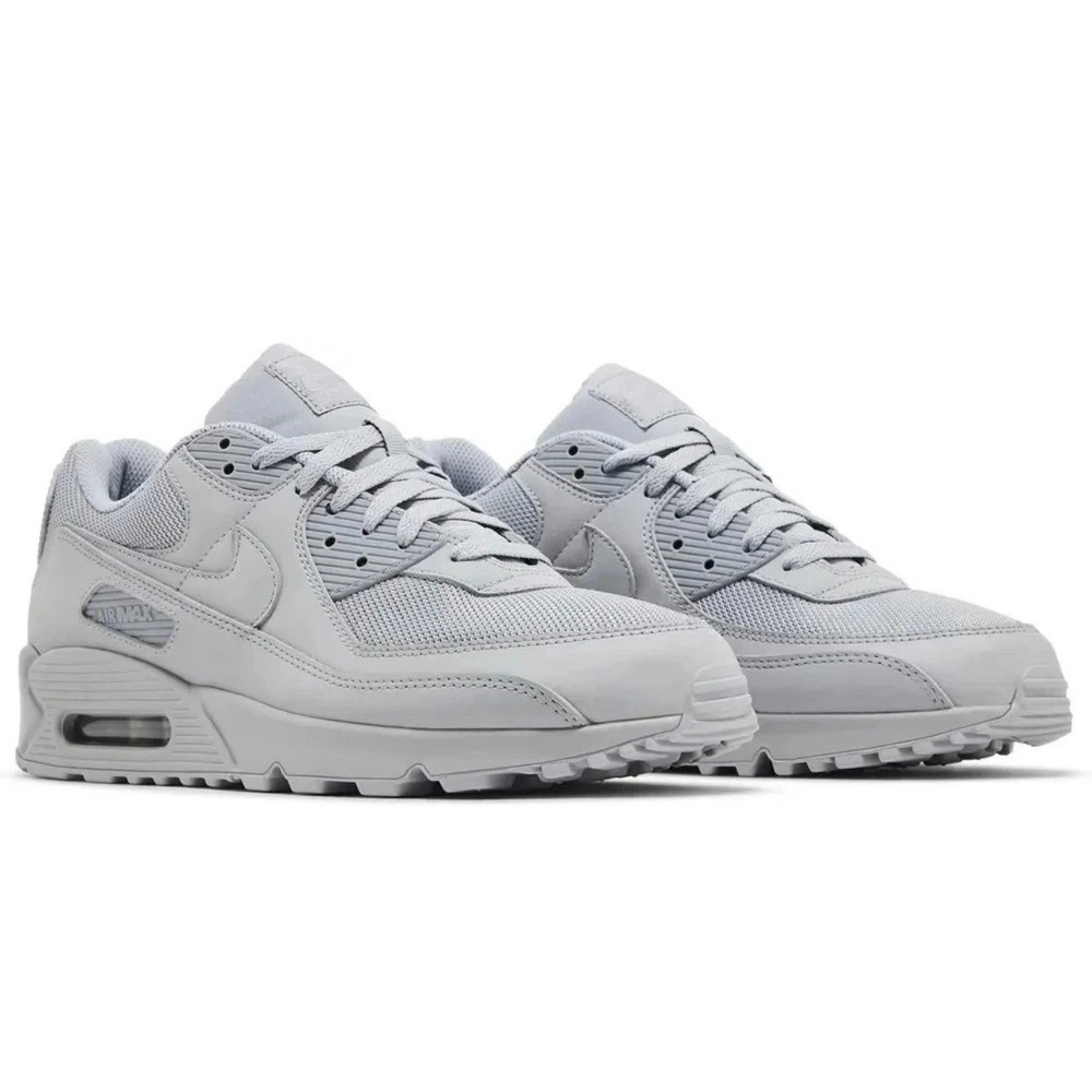 Nike Air Max 90 Wolf Grey Mens Running Shoes CN8490-001 Size 10.5